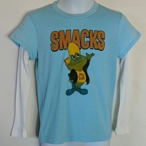 retro look Dig Em' long sleeve tee
